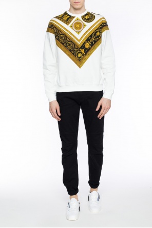 Sweatshirt with baroque motif, zdjęcie 2 Sweatshirt with baroque motif od Versace